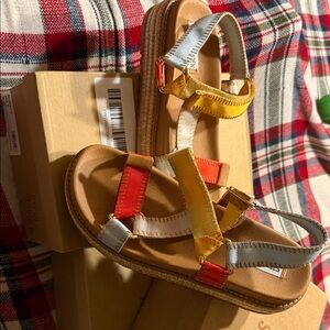 Steve Madden Multicolor Strappy Sandals